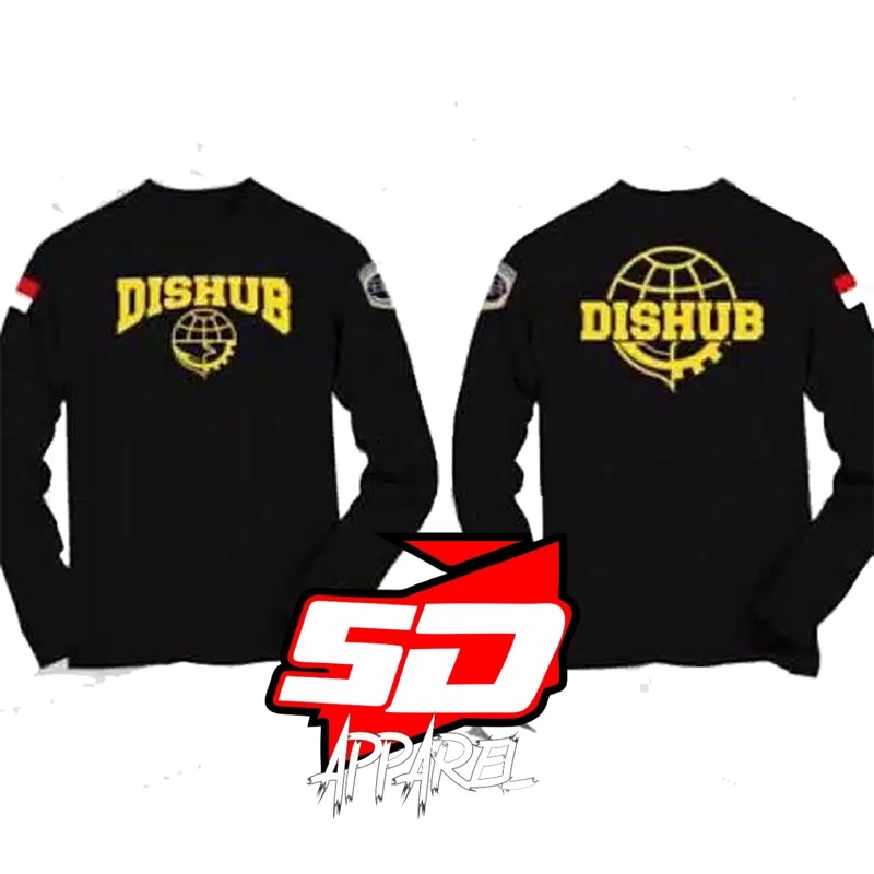 kaos dishub /baju dishub lengan panjang terbaru