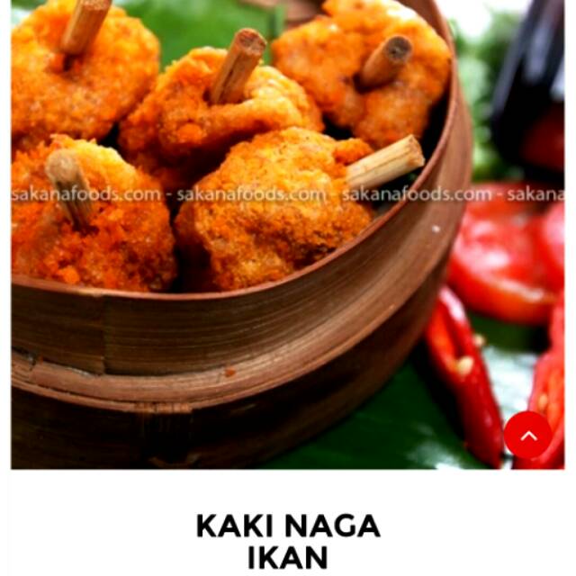

Frozen food kaki naga ikan