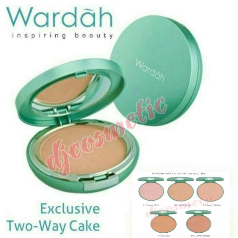 Wardah Exclusive Two Way Cake