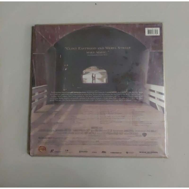 Kaset Laser disc The Bridges of Madison