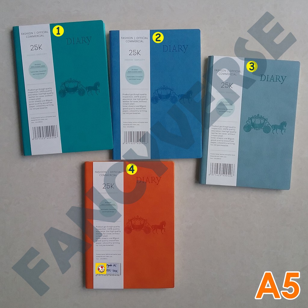 

Agenda A5 Office A25-1004 / Agenda Diary Notes Buku Catatan