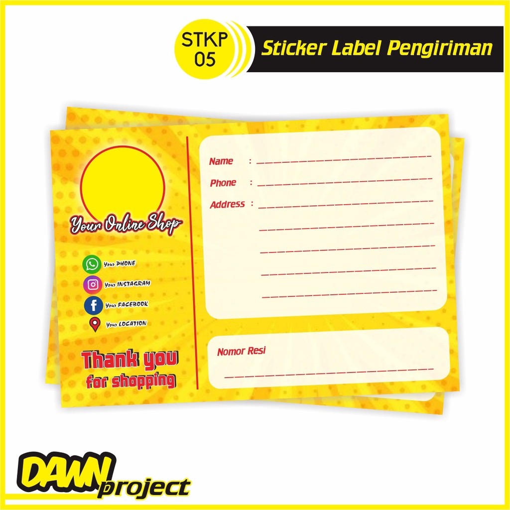 

Sticker Label Pengiriman _STKP05