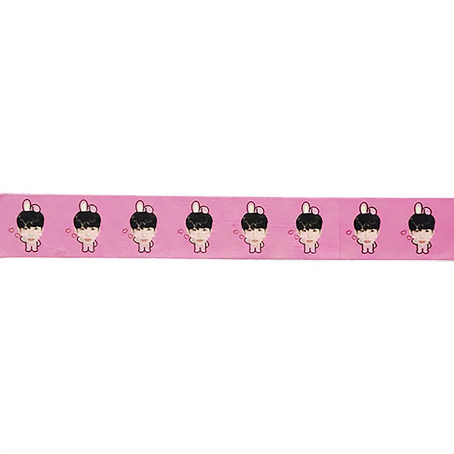 Stiker Washi Tape Motif Kartun Kpop BTS Untuk Stationery