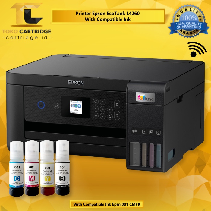 Printer Epson EcoTank L4260 L 4260 l4260 A4 Wi-Fi Duplex All in One Ink Tank