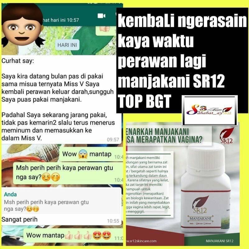 PROGRAM HAMIL WANITA DAN KESUBURAN MANJAKANI HERBAL SR12 BPOM  