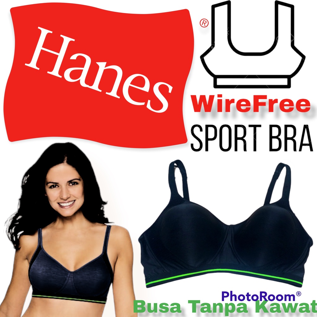 Hanes Ultimate Women's Unlined Wireless Bra with T-Shirt Softness