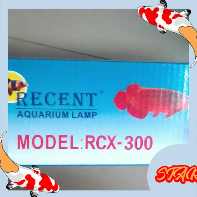 aquarium aquascape lampu led recent gantung recent rcx 300