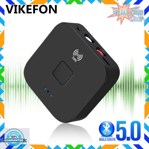 VIKEFON Music NFC Bluetooth Receiver 5.0 - BLS-B11 - Black