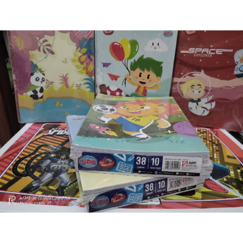 

buku tulis sidu 38 1 pack isi 10 buku