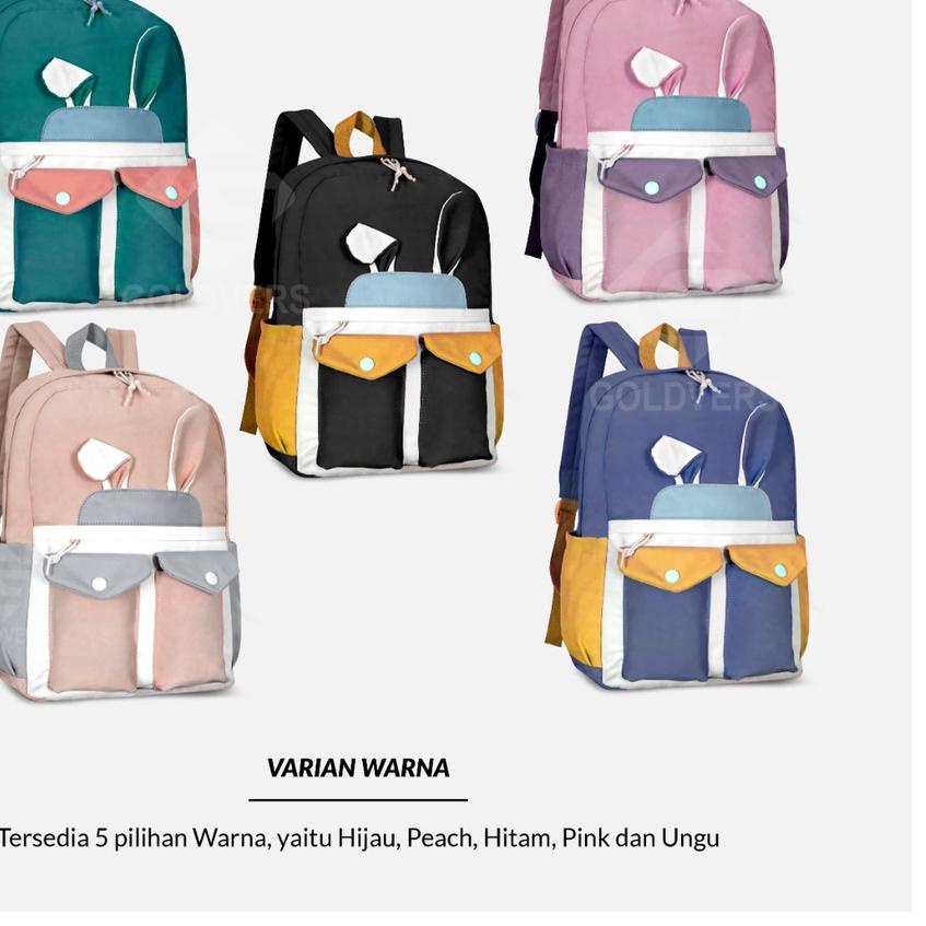 ➤ Tas Ransel Sekolah Anak Anti Air Tas Laptop 14inch Ori Import CS TIMES - Goldiesbags ▼