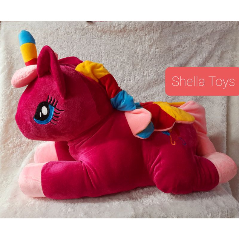 Boneka Kuda poni jumbo 60x60 #bonekalayinglittelponi