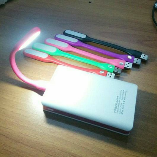 Lampu Sikat USB LED Flexible / Lampu Stick Portable Lampu Belajar Lampu Tidur Power Bank Laptop