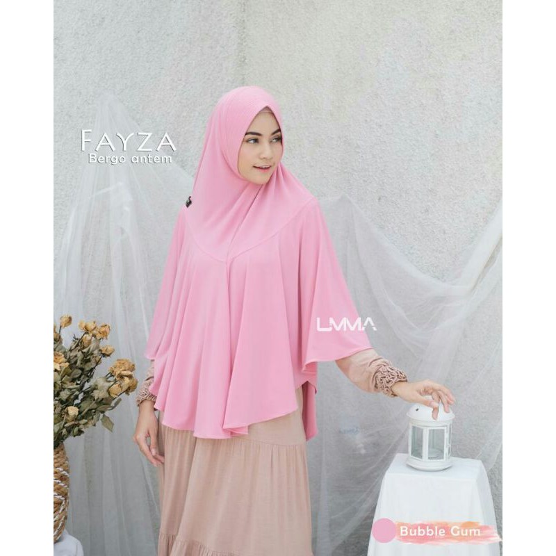 FAYZA BERGO BY UMMA SYARI-Bubble gum
