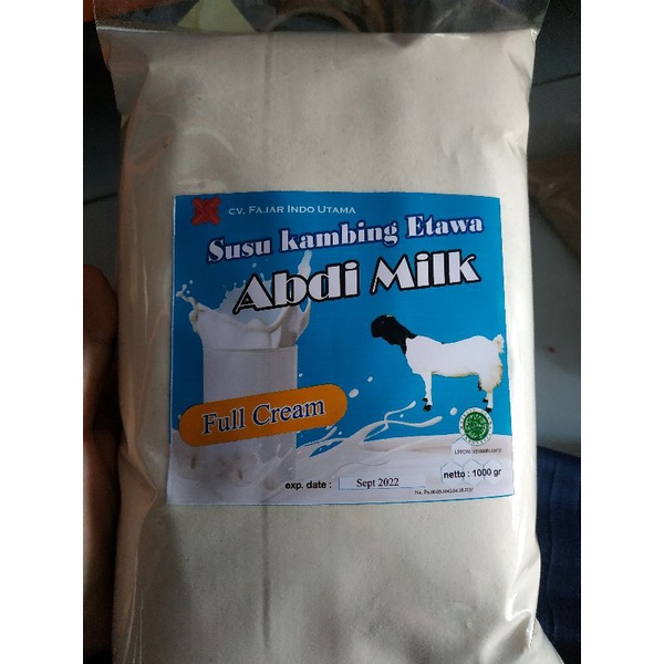 

SUSU KAMBING ABDI MILK FULL CREAM