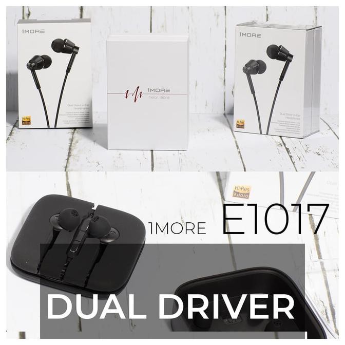 1MORE E1017 DUAL DRIVER EARPHONE