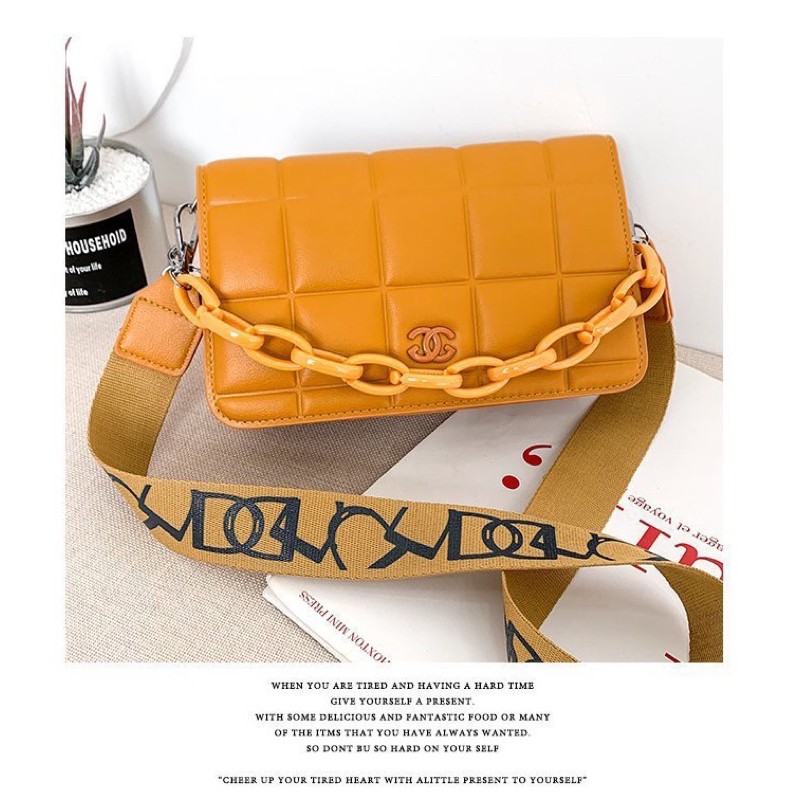 ✨✨FREE 3 TALI STRAP RANTAI KULIT✨✨ TAS SELEMPANG HANDBAG SHOULDER SLINGBAG IMPORT KONDANGAN LB- 172