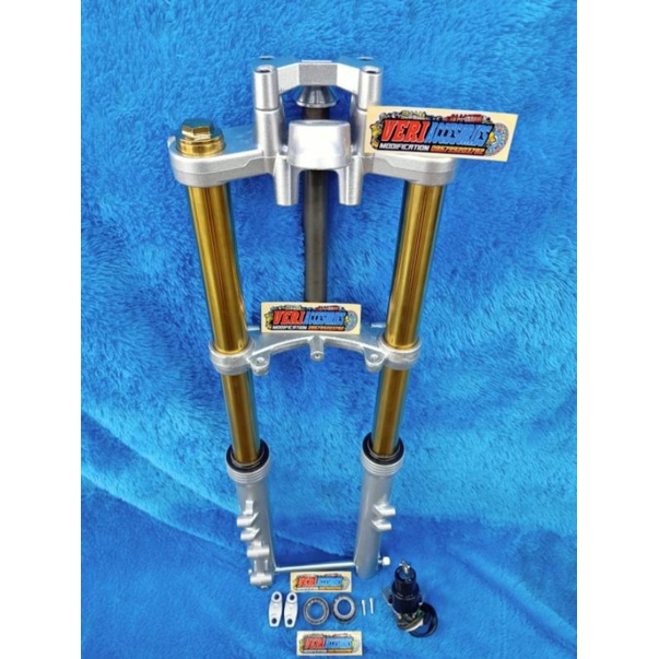 Shock SKOK depan ninja as gold  PNP RX KING