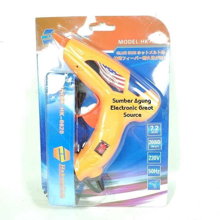 

Glue Gun Alat Tembak Lem Bakar Putih Besar HK6620 Hakamitsu