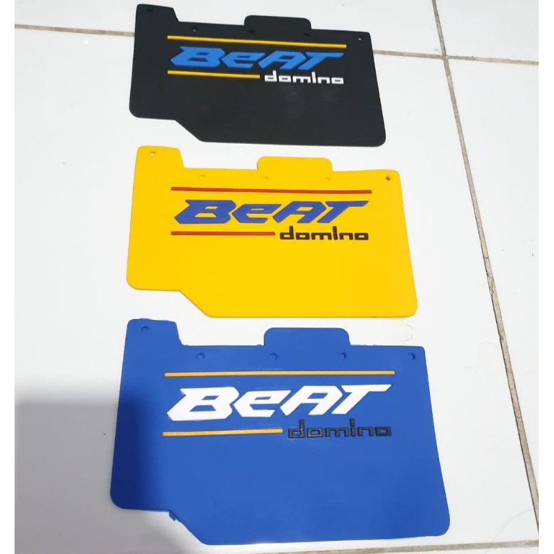 MUD FLAP MUDFLAP BEAT FI KARET PENAHAN LUMPUR INJEKTOR BEAT FI DOMINO