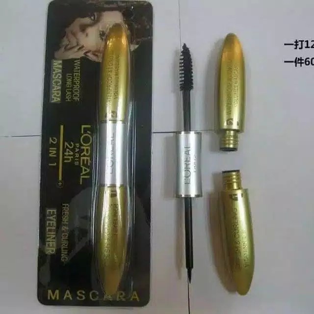 COD TERLARIS 2IN1 MASKARA-EYELINER RANDOM MERK