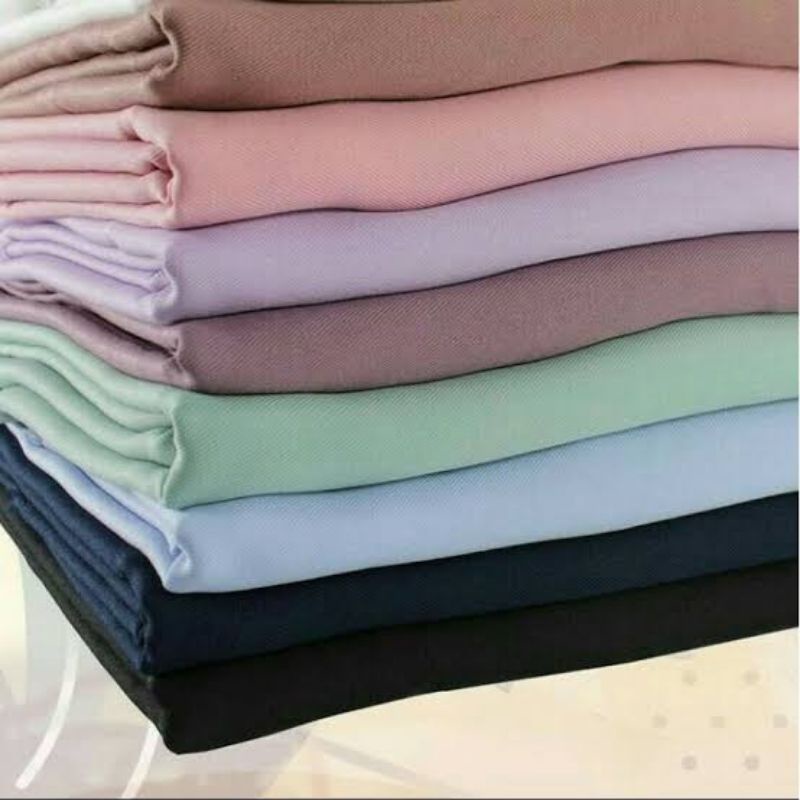 KAIN SHAKILA POLOS (per 0.5 meter)