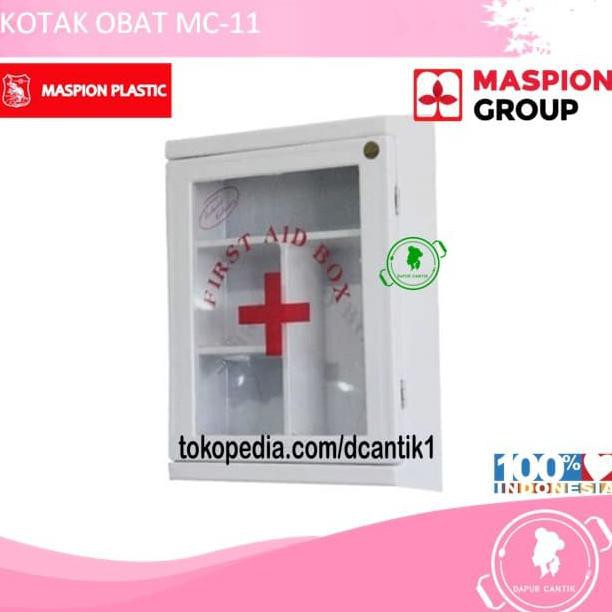 

Kotak Obat P3K Mc-11 Maspion (First Aid Box Mc-11)