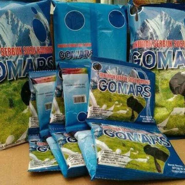 

Susu kambing Gomars sunchet