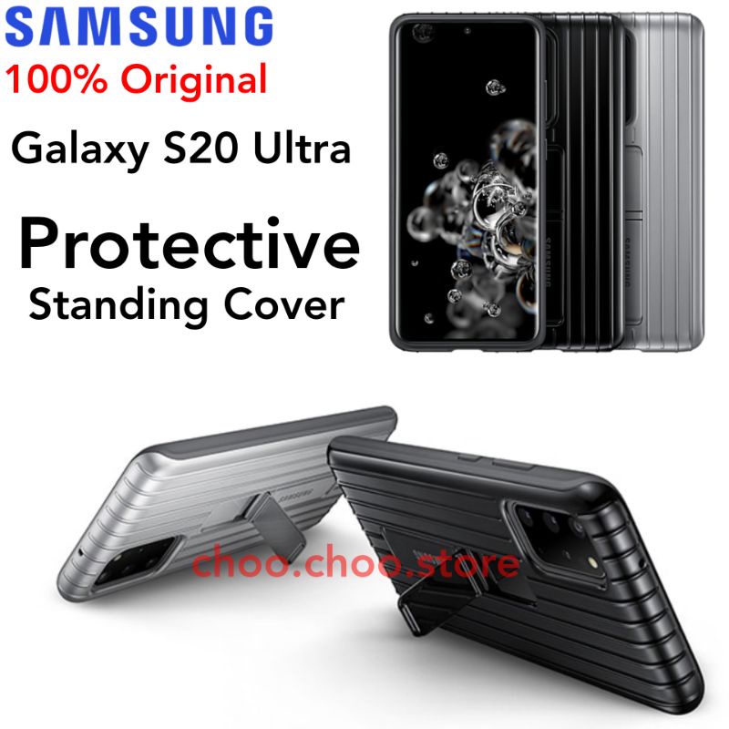 Original Samsung Galaxy S20 Ultra Protective Standing Cover S20ultra Casing Case Kesing