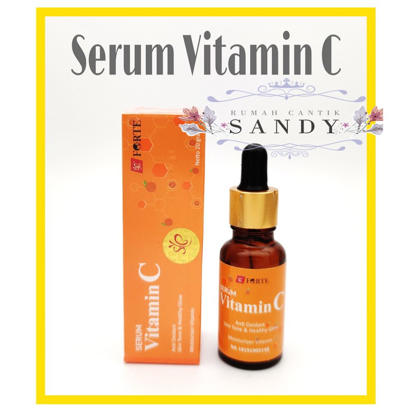 SYB FORTE OREN ~ SERUM VITAMIN C ~ Mencerahkan Kulit Wajah