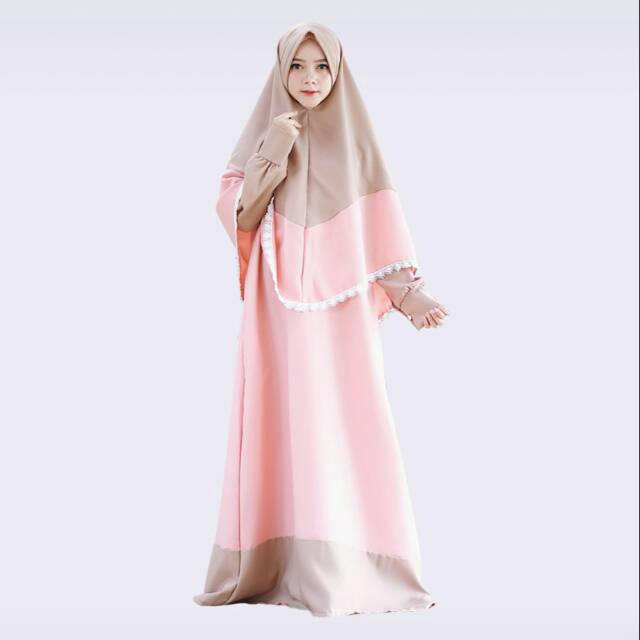Gamis set syari - asyafa set