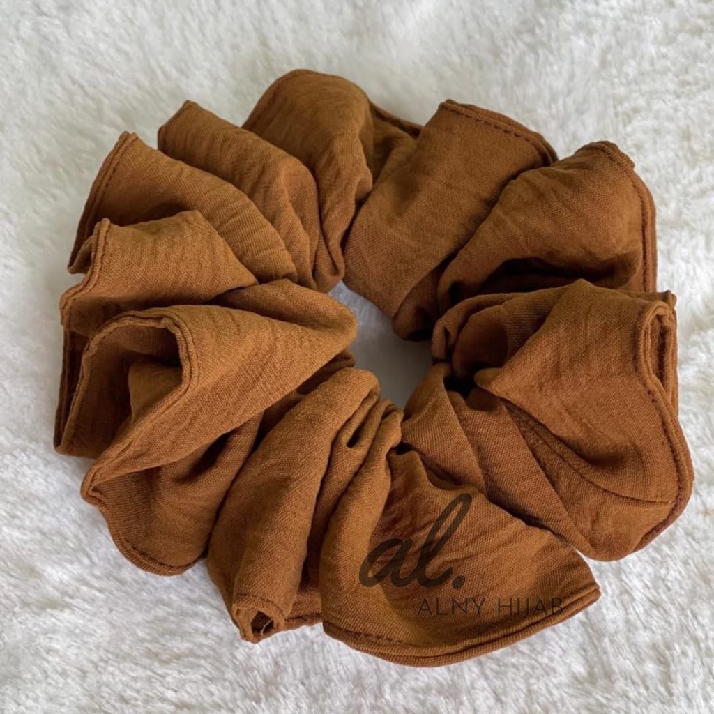 Alny Hijab - Scrunchie Ikat Rambut Hijab Anti Pusing/Ikat Rambut Hijab
