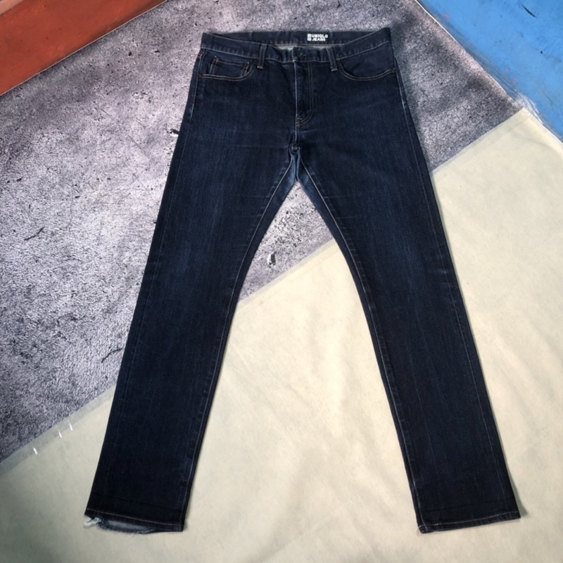 Jeans uniqlo selvedge second original