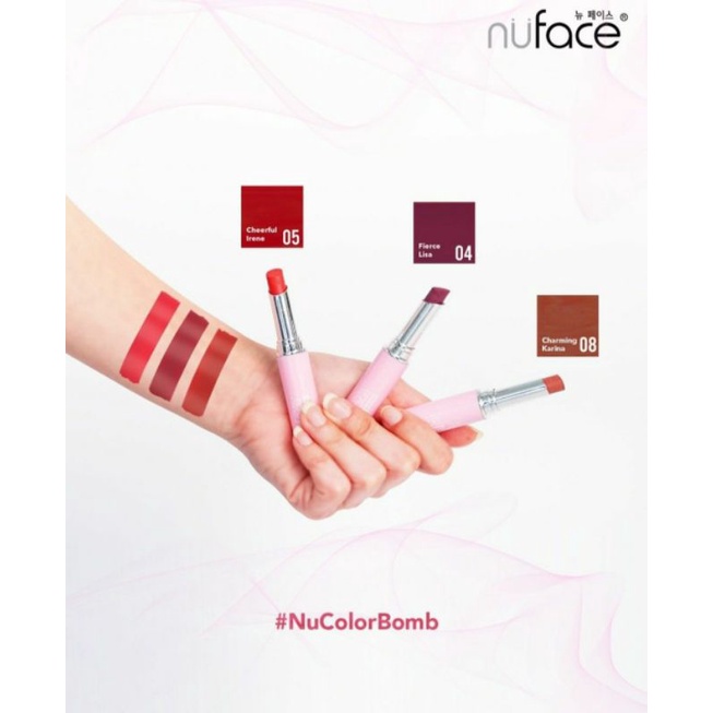 Nu Face Lipstik matte / ColorBomb