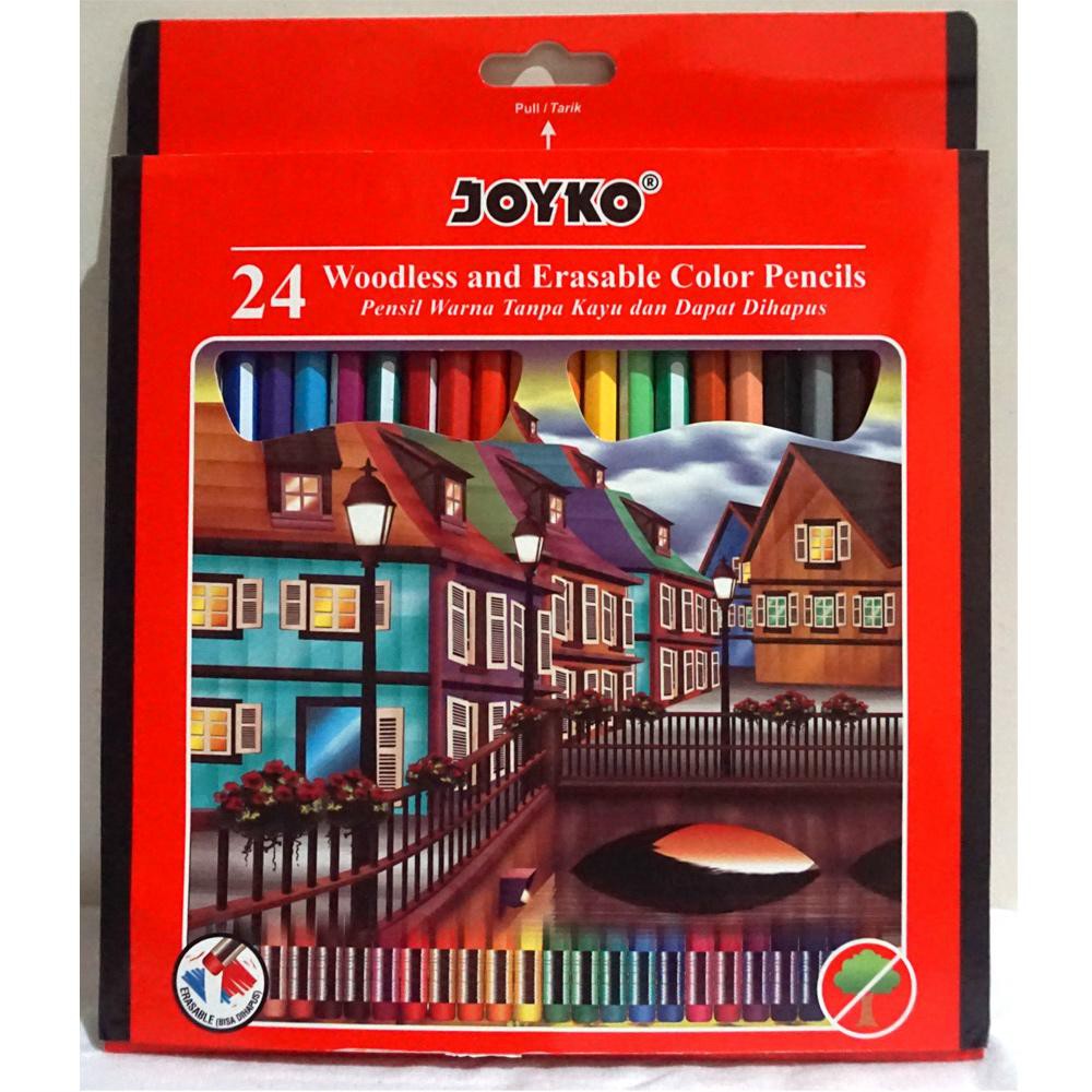 

Pensil warna joyko 24 pcs / pensil warna bisa di hapus