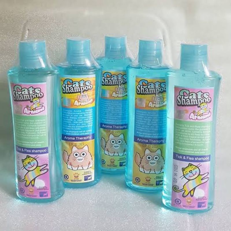 Cats shampoo armani tick&amp;flea shampoo