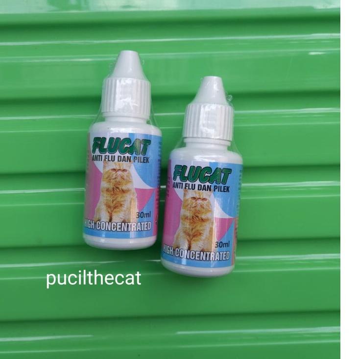 〈〈MURAH LEBAY〉〉 Flucat Obat Flu Kucing Obat Pilek Kucing Flu Cat Obat Flu dan Pilek Kucing