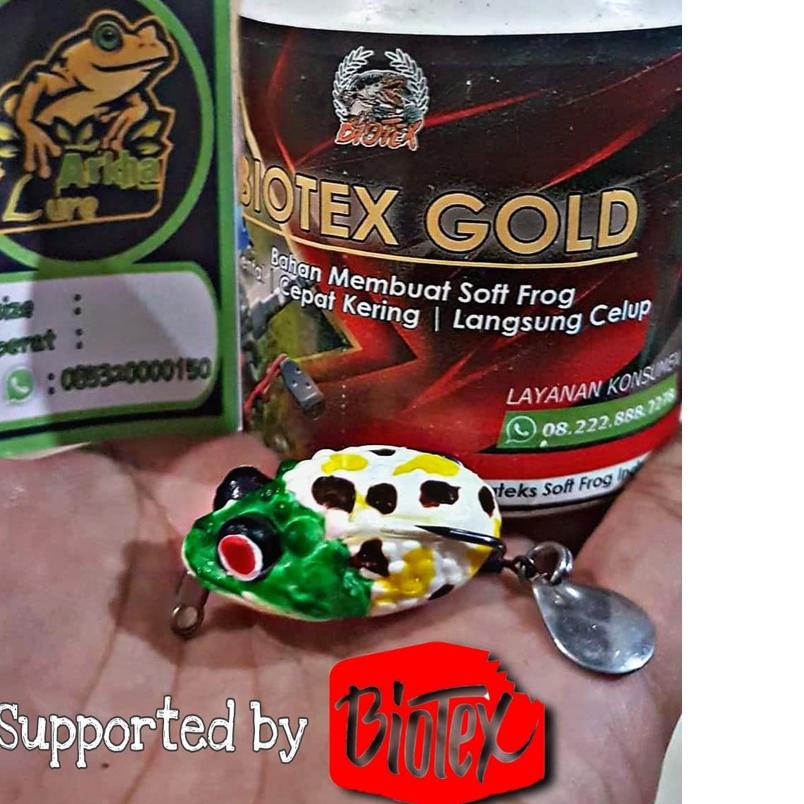 ♥ Lateks Soft Frog BIOTEX GOLD Paket Lengkap Pemula ➷