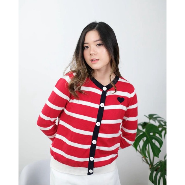 SEOUL KNIT CARDIGAN - CARDIGAN WANITA TANGAN PANJANG