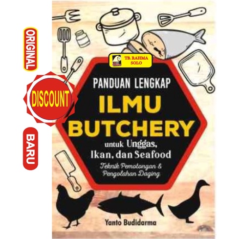 Buku Panduan Ilmu Butchery Untuk Unggas, Ikan & Seafood, Lamb - 2022