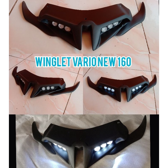 winglet Vario 160 plus lam led wingled Vario new 160 winglet vario new 2020