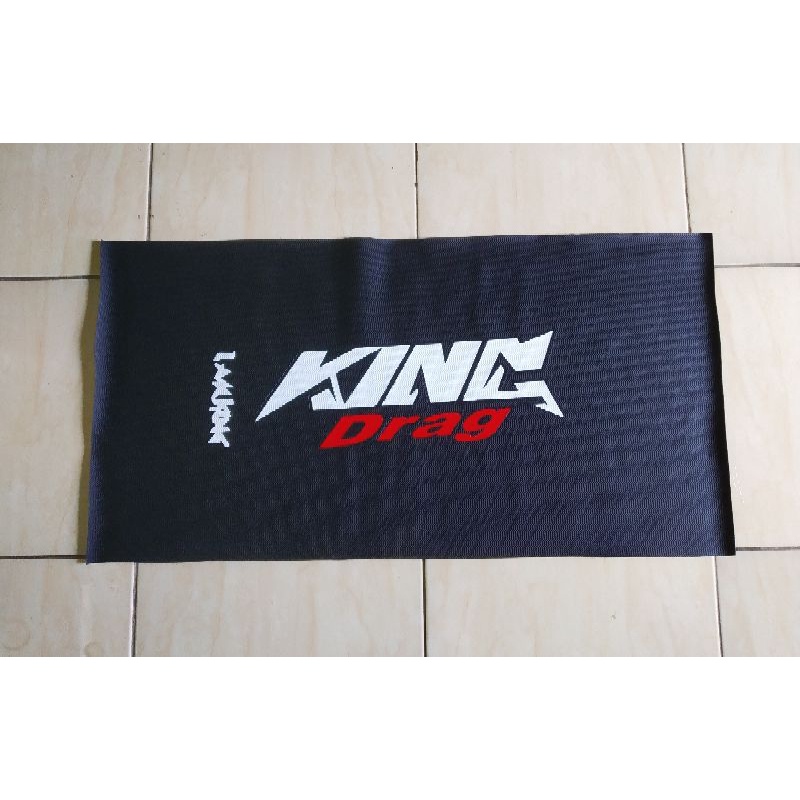 kain jok king drag lembaran halus (universal sepeda motor)