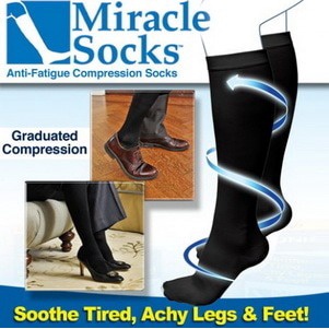 Miracle Socks Anti Fatigue / Kaos Kaki Anti Lelah Travelling