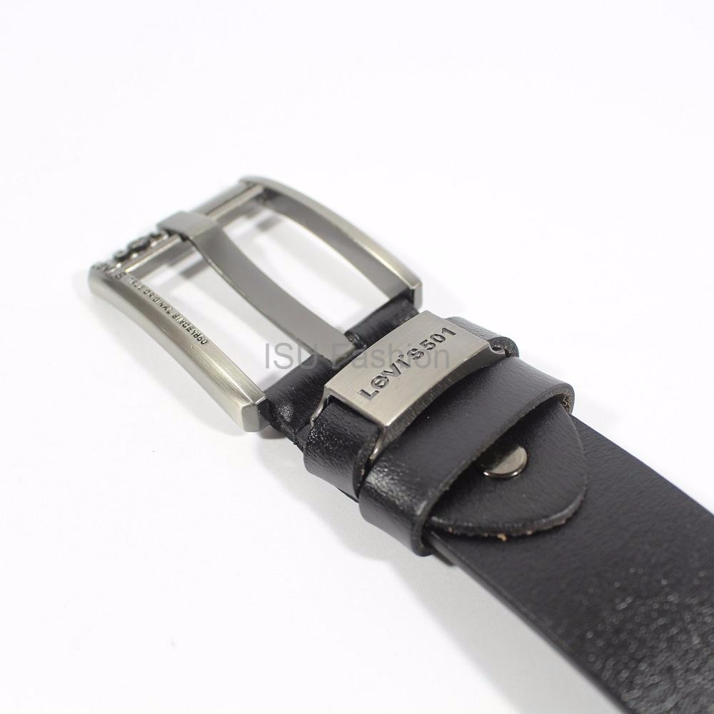 GESPER IKAT PINGGANG KULIT PRIA SELAPIS LEVIS SS1 BLACK