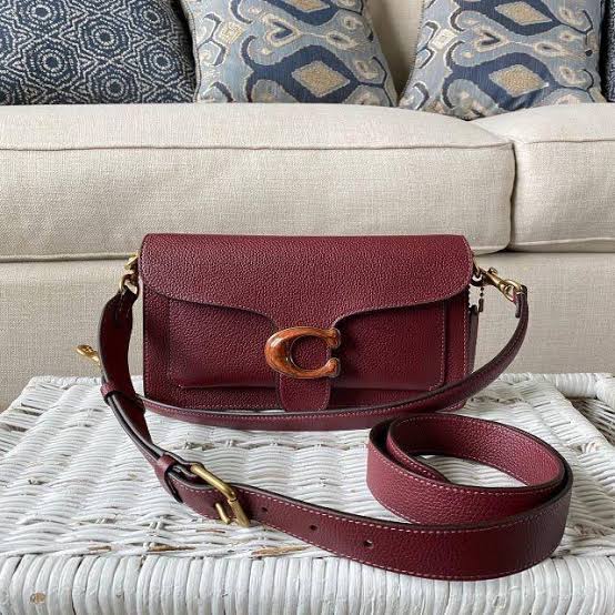 Tas Coach 4607 Tabby Wine New Original
