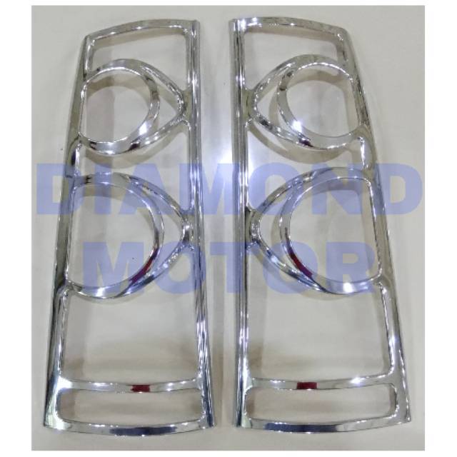 Lis List Garnis Chrome Belakang Avanza New