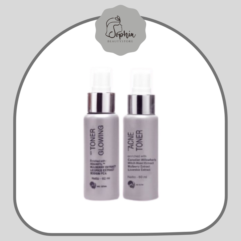 Toner Glowing Toner Acne Ms Glow untuk glowing hempas jerawat eksfoliasi mencerahkan Original Malang