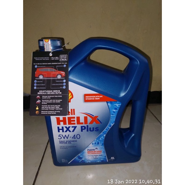 Oli shell Helix HX 7 plus