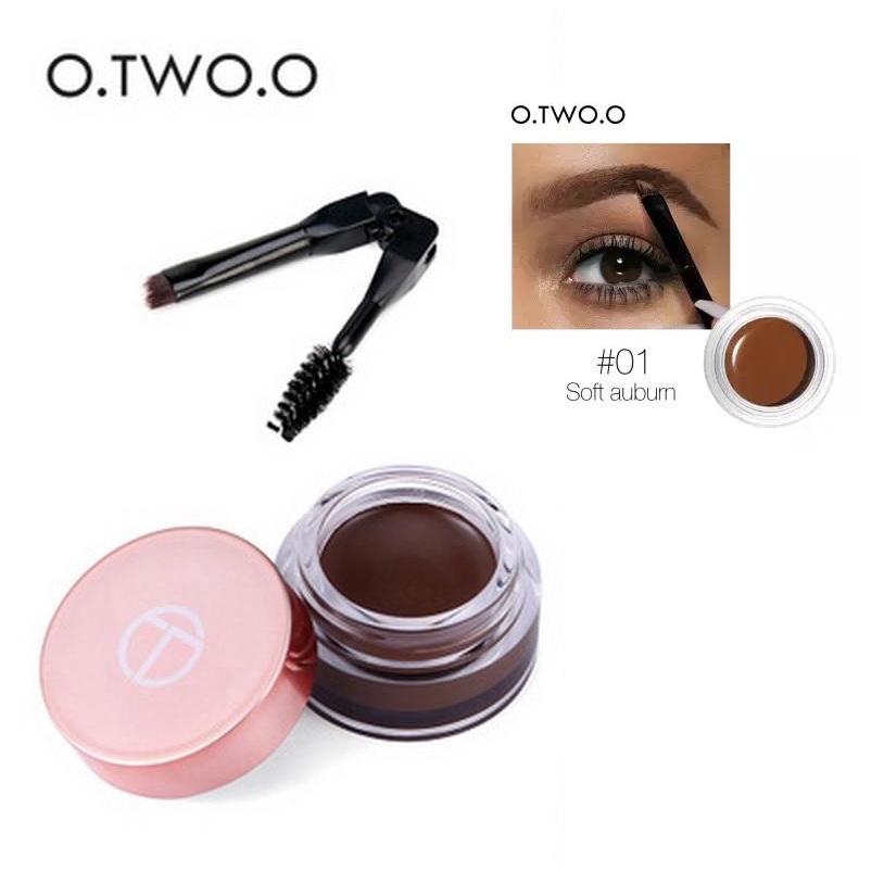 O.TWO.O OTWOO O TWO O Eyebrow Gel Defining Cream 6 Colors 3D Natural Brown Eye Brow Shade Make Up Pr