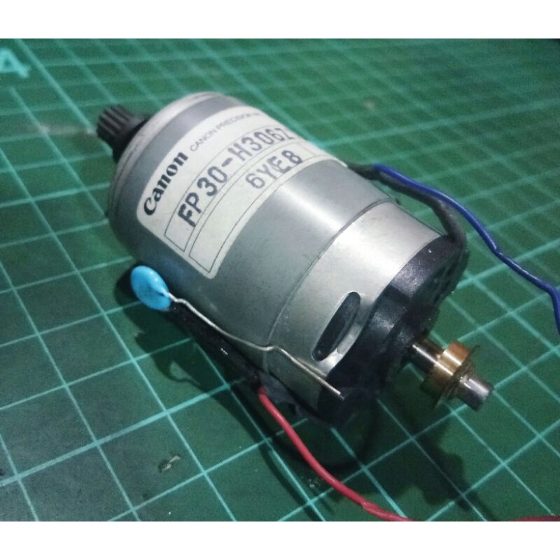 mini motor as double  24vdc - 5000rpm motor canon