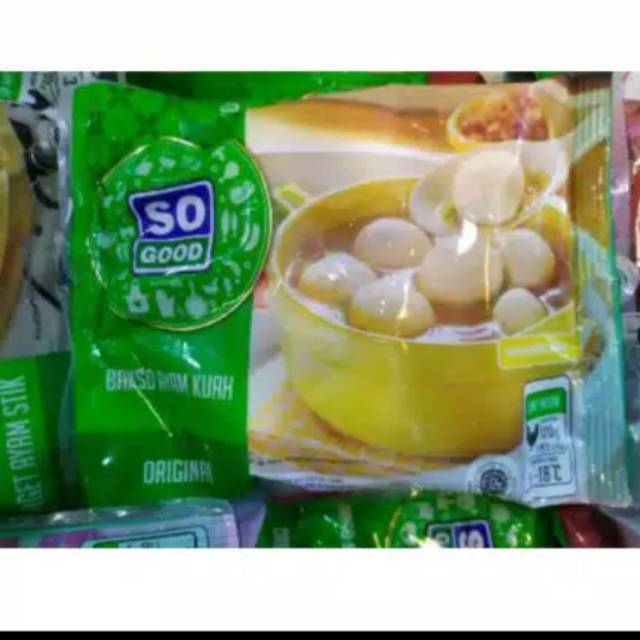 

So Good baso ayam kuah 100gr